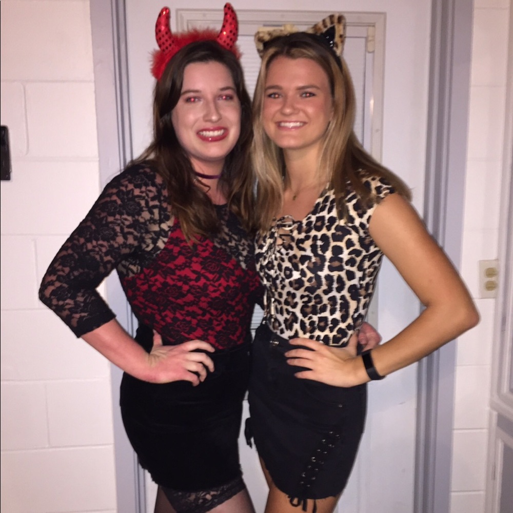 Black Lace Body Suit